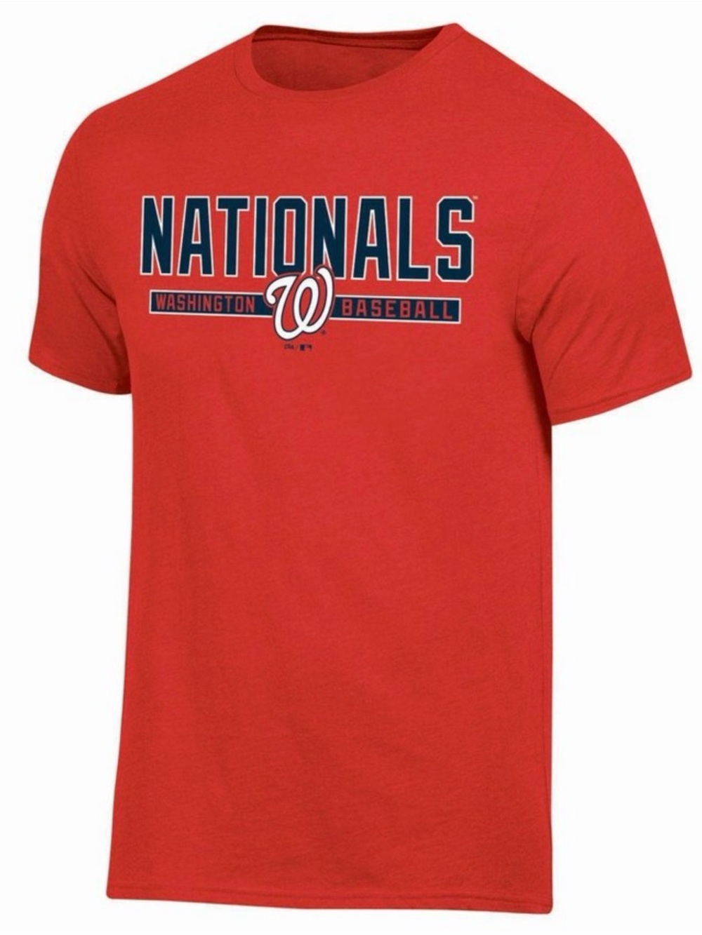 Washington Nationals Red Graphic Tee - Men's- Size S